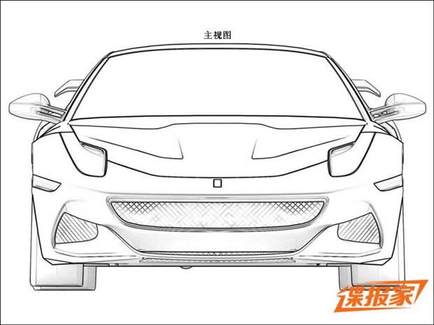 或亮相2014日内瓦车展法拉利149m跑车