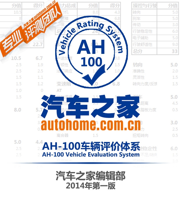 2014年ah-100汽车之家车辆评价体系说明