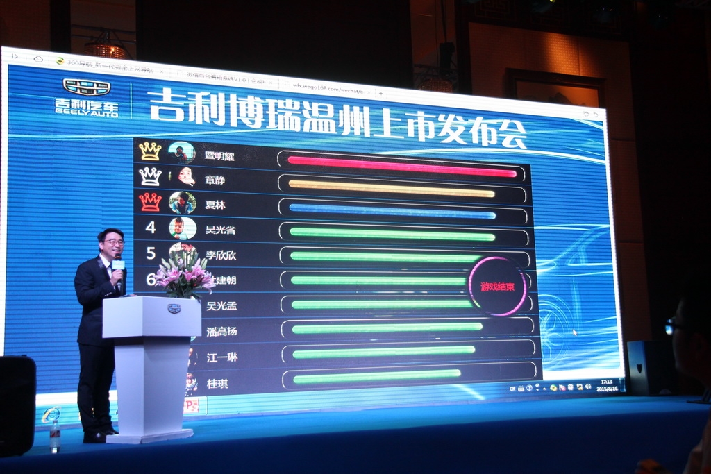 吉利博瑞温州香格里拉上市会隆重谢幕_汽车之家