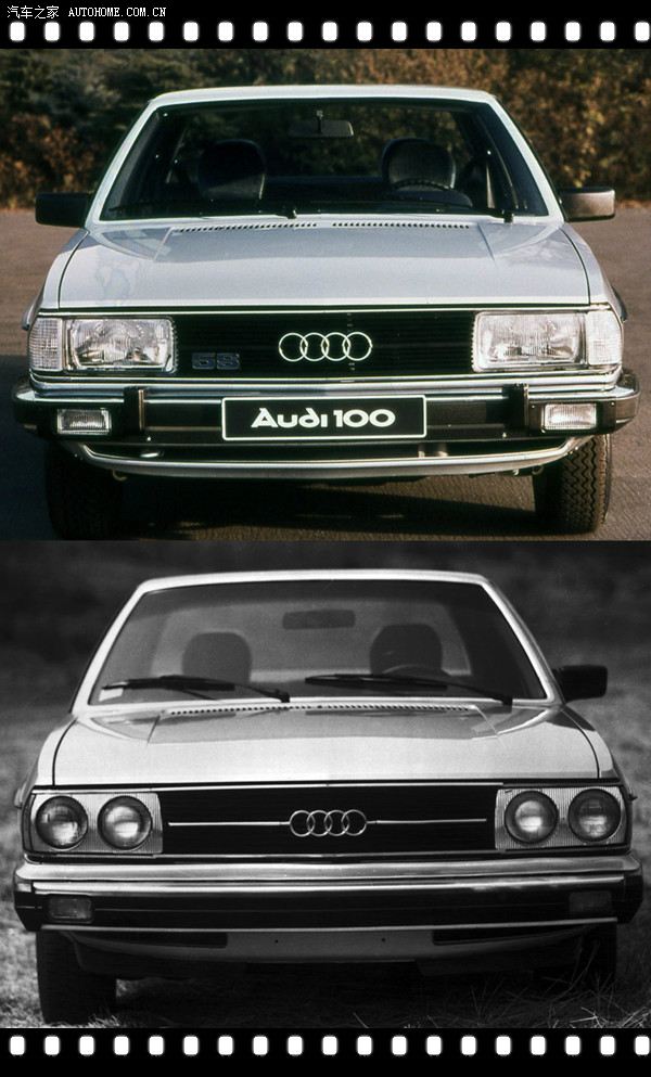 奥迪和沃尔沃采取的方案与奔驰类似    奥迪100与美国市场的奥迪5000