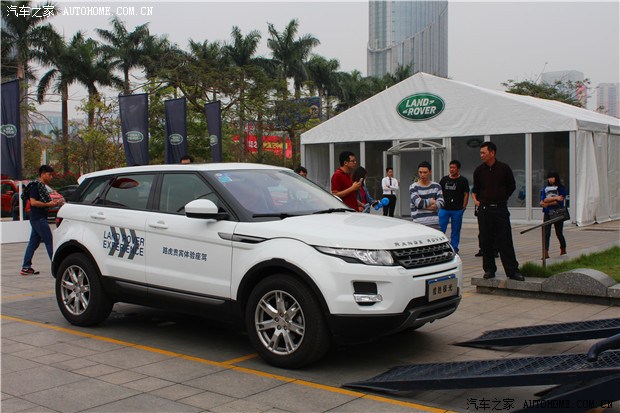 江门春季车展 路虎全系mtp路演激情上演